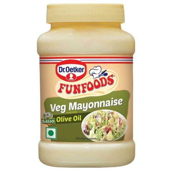 Fun Foods Veg Mayonnaise Olive Oil 250g